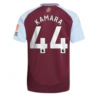 Aston Villa Boubacar Kamara #44 Replika Hemmatröja 2024-25 Kortärmad